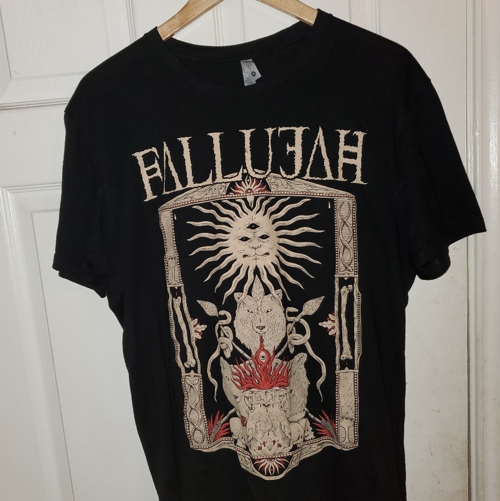 Fallujah Wolves Slim-Fit T-Shirt Black